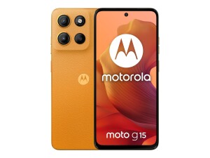 Motorola Solutions Motorola Moto G15 - 4G Smartphone - Dual-SIM - RAM 4 GB / Interner Speicher 128 GB - microSD slot - LCD-Anzeige - 6.72" - 2400 x 1080 Pixel (60 Hz)