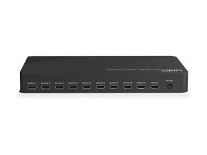 Lindy Video/Audio-Schalter - Wand-Scaler - 9 x HDMI