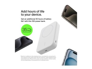Belkin BoostCharge Pro - Induktive Power Bank -...