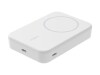 Belkin BoostCharge Pro - Induktive Power Bank - magnetisch mit Qi2 - 10000 mAh - 15 Watt - Fast Charge, PD - 2 Ausgabeanschlussstellen (magnetisch, 24 pin USB-C)