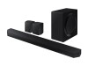 Samsung HW-Q990D - Q-Series - Soundleistensystem - für Heimkino - 11.1.4-Kanal - kabellos - Bluetooth, Wi-Fi - App-gesteuert - 656 Watt (Gesamt)