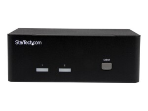 StarTech.com 2 Port KVM Switch mit Dual-VGA und 2-fach...