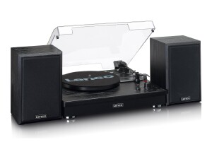 Lenco LS-101 - Audiosystem - 2 x 10 Watt - Schwarz