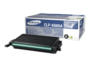 Samsung CLP-K660A - Schwarz - original - Tonerpatrone