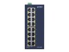 Planet ISW-1600T - Switch - unmanaged - 16 x 10/100