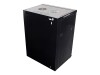 VALUE Schrank Netzwerkschrank - geeignet für Wandmontage - Schwarz, RAL 7021 - 15U - 48.3 cm (19")