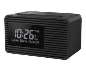 Panasonic RC-D8 - Radiouhr - Schwarz
