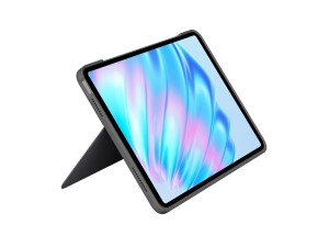 Logitech Combo Touch - Tastatur und Foliohülle - mit Trackpad - hintergrundbeleuchtet - Apple Smart connector - QWERTY - Nordisch (Dänisch/Finnisch/Norwegisch/Schwedisch)