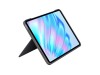 Logitech Combo Touch - Tastatur und Foliohülle - mit Trackpad - hintergrundbeleuchtet - Apple Smart connector - QWERTY - Nordisch (Dänisch/Finnisch/Norwegisch/Schwedisch)
