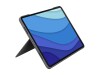 Logitech Combo Touch - Tastatur und Foliohülle - mit Trackpad - hinterleuchtet - Apple Smart connector - QWERTY - US International - Graphite - für Apple 13-inch iPad Pro (M4)
