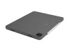 Logitech Combo Touch - Tastatur und Foliohülle - mit Trackpad - hinterleuchtet - Apple Smart connector - QWERTY - US International - Graphite - für Apple 11-inch iPad Pro (M4)