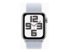 Apple Watch SE (GPS + Cellular) - 40 mm - Aluminium, Silber