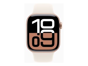 Apple Watch Series 10 (GPS) - 42 mm - Aluminium,...