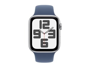 Apple Watch SE (GPS + Cellular) - 44 mm - Aluminium, Silber