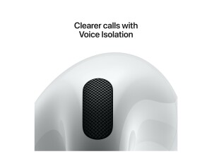 Apple AirPods 4 - True Wireless-Kopfhörer mit Mikrofon