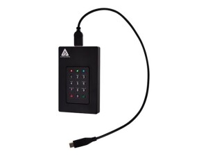 Apricorn Aegis Fortress L3 - Festplatte - verschlüsselt - 5 TB - extern (tragbar)