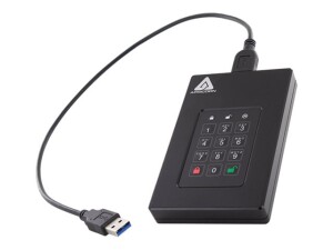 Apricorn Aegis Fortress L3 - Festplatte - verschlüsselt - 5 TB - extern (tragbar)