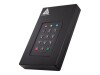 Apricorn Aegis Fortress L3 - Festplatte - verschlüsselt - 5 TB - extern (tragbar)