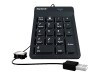 ICY BOX KeySonic ACK-118BK - Tastenfeld - USB - Schwarz