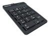 ICY BOX KeySonic ACK-118BK - Tastenfeld - USB - Schwarz