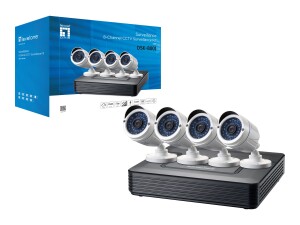 Digital Data Communications LevelOne DSK-8001 - DVR + Kamera(s) - verkabelt (LAN)