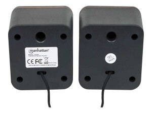 Manhattan 2600 Series Speaker System - Lautsprecher - für PC - 6 Watt (Gesamt)