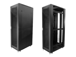 StarTech.com 42U Server Rack Cabinet - 4-Post Adjustable...