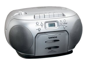 Lenco SCD-420 - Ghettoblaster - Silber