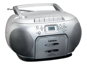 Lenco SCD-420 - Ghettoblaster - Silber