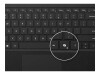 Microsoft Surface Pro Keyboard - Tastatur - mit Trackpad, Beschleunigungsmesser, Surface Slim Pen 2 Ablage- und Ladeschale