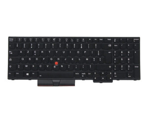 Lenovo Keyb T15/P15s G1/G2 FR - BL. Keyboard French. WARRANTY 1YM - Tastatur