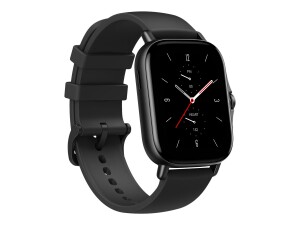 Amazfit GTS 2 - Midnight Black - intelligente Uhr mit Riemen - Silikon - Anzeige 4.2 cm (1.65")