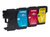 Brother LC1100RBWBP - Gelb, Cyan, Magenta - original