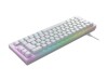Xtrfy CHERRY XTRFY K5V2 - Tastatur - 65% - compact - hintergrundbeleuchtet - QWERTY - USA - Tastenschalter: CHERRY MX2A Red (austauschbar im laufenden Betrieb)