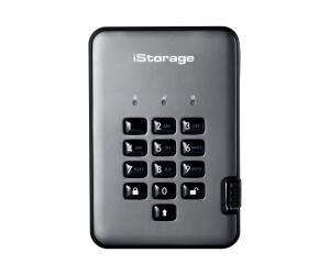 iStorage diskAshur PRO&sup2; - 2 TB SSD - extern (tragbar)