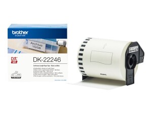 Brother DK-22246 - Papier - Schwarz auf Weiß -...