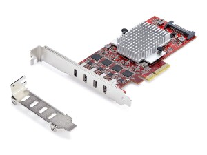 StarTech.com 4-Port USB Type-C PCIe Card, USB-C 10Gb, 4x...