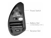 Anker Innovations Anker Vertical Ergonomic - Vertikale Maus - optisch - 5 Tasten - kabellos - 2.4 GHz - kabelloser Empfänger (USB)