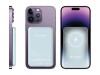 Verbatim Charge n Go - Induktive Power Bank - Magnethalterung - Li-Pol - 5000 mAh - 20 Watt - 2.4 A - Apple Fast Charge, PD 3.0, QC 3.0, Apple 2.4A, USB BC 1.2 (24 pin USB-C)