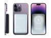 Verbatim Charge n Go - Induktive Power Bank - Magnethalterung - Li-Pol - 10000 mAh - 20 Watt - 2.4 A - Apple Fast Charge, PD 3.0, QC 3.0, Apple 2.4A, USB BC 1.2 (24 pin USB-C)