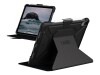 Urban Armor Gear UAG Rugged Case for iPad 10.9 (10th Gen, 2022) - Metropolis Black - Bildschirmschutz für Tablet - Schwarz - 10.9" - für Apple 10.9-inch iPad (10. Generation)
