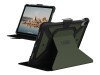Urban Armor Gear UAG Metropolis SE Series - Flip-Hülle für Tablet - widerstandsfähig - Polyurethan - Oliv - 10.9" - für Apple 10.9-inch iPad (10. Generation)