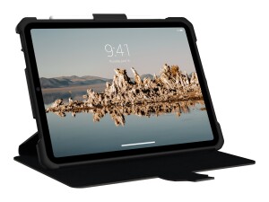 Urban Armor Gear UAG Metropolis SE Series - Flip-Hülle für Tablet - widerstandsfähig - Polyurethan - Schwarz - 10.9" - für Apple 10.9-inch iPad (10. Generation)