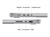Apple MacBook Pro - M4 Pro - Apple M4 Pro 20-core - 24 GB RAM - 512 GB SSD - 41.05 cm (16.2")
