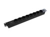 Vertiv PowerGo VC0AFD0C08N0DXX - Steckdosenleiste (Rack - einbaufähig)