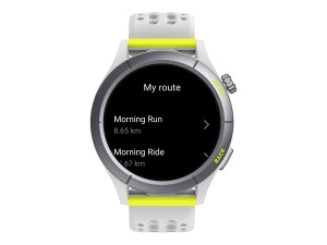 Amazfit Cheetah (Round) - 47 mm - intelligente Uhr mit Riemen - flüssiges Silikon - Handgelenkgröße: 150-220 mm - Anzeige 3.5 cm (1.39")