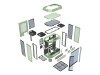 Thermaltake The Tower 600 - Mid tower - ATX - Seitenteil mit Fenster (gehärtetes Glas)