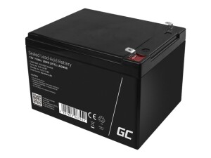 Green Cell Batterie - Bleisäure - 10 Ah - Schwarz