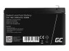 Green Cell Batterie - Bleisäure - 10 Ah - Schwarz