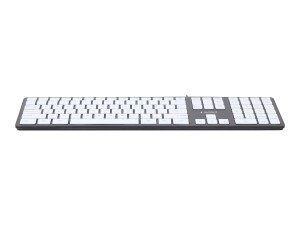 Gembird Slimline KB-MCH-02-BKW - Tastatur - USB